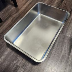 Large Stainless Steel Litter Box