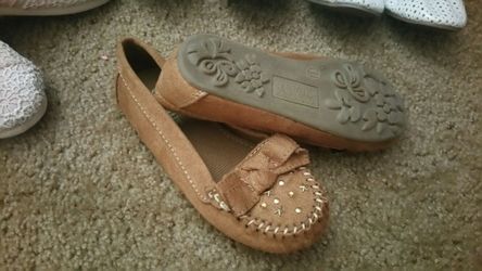 Girls slip ons