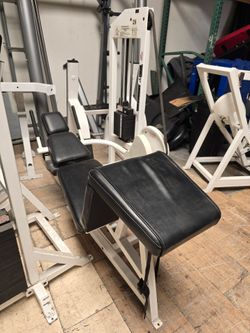 Body Masters Ab Crunch Gym Equipment Exercise Fitness Weight Machine