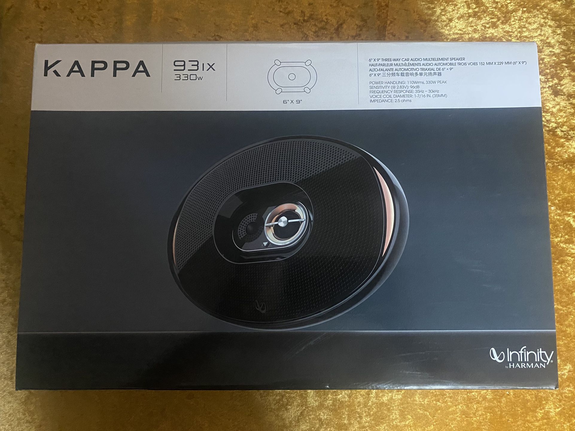 6x9 Inch Infinity Kappa 93ix 6x9 Infinity Kappa 6x9 THREE Ways