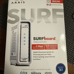 ARRIS Surfboard SB8200 Cable Modem - DOCSIS 3.1 - 