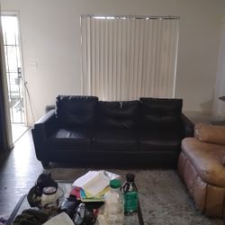 Black Couch 3X People