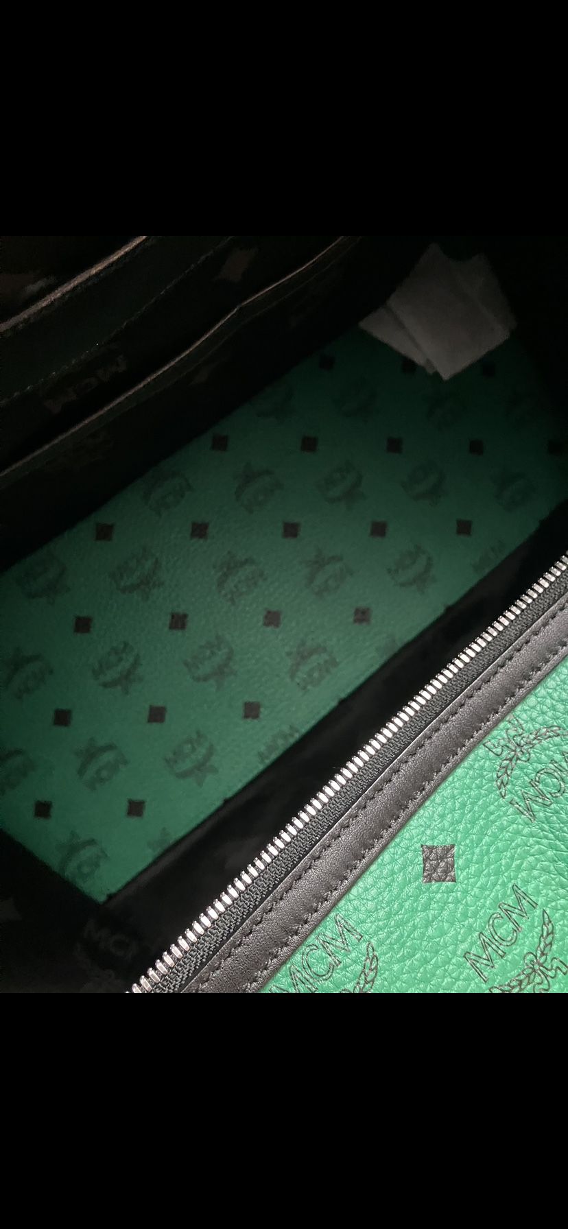 Brand NEW MCM Kelly Green Travel Bag for Sale in Linden, NJ