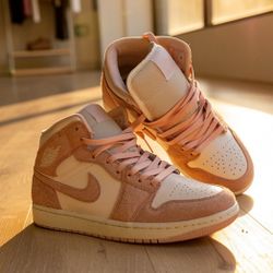 Washed Pink Jordan 1’s