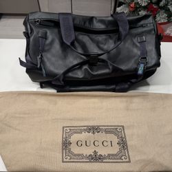 Gucci GG Crystal Duffle Bag Black