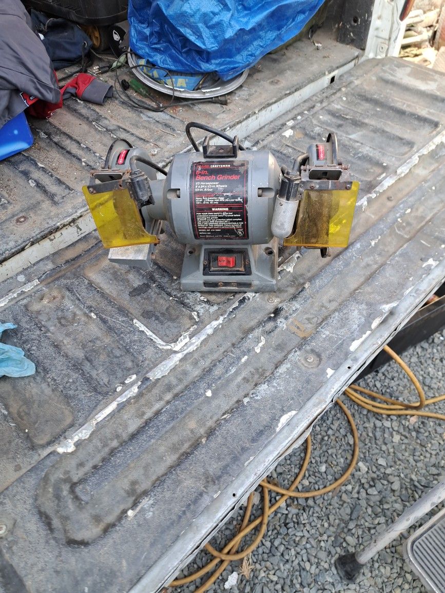 Craftsman 6in Bench Grinder