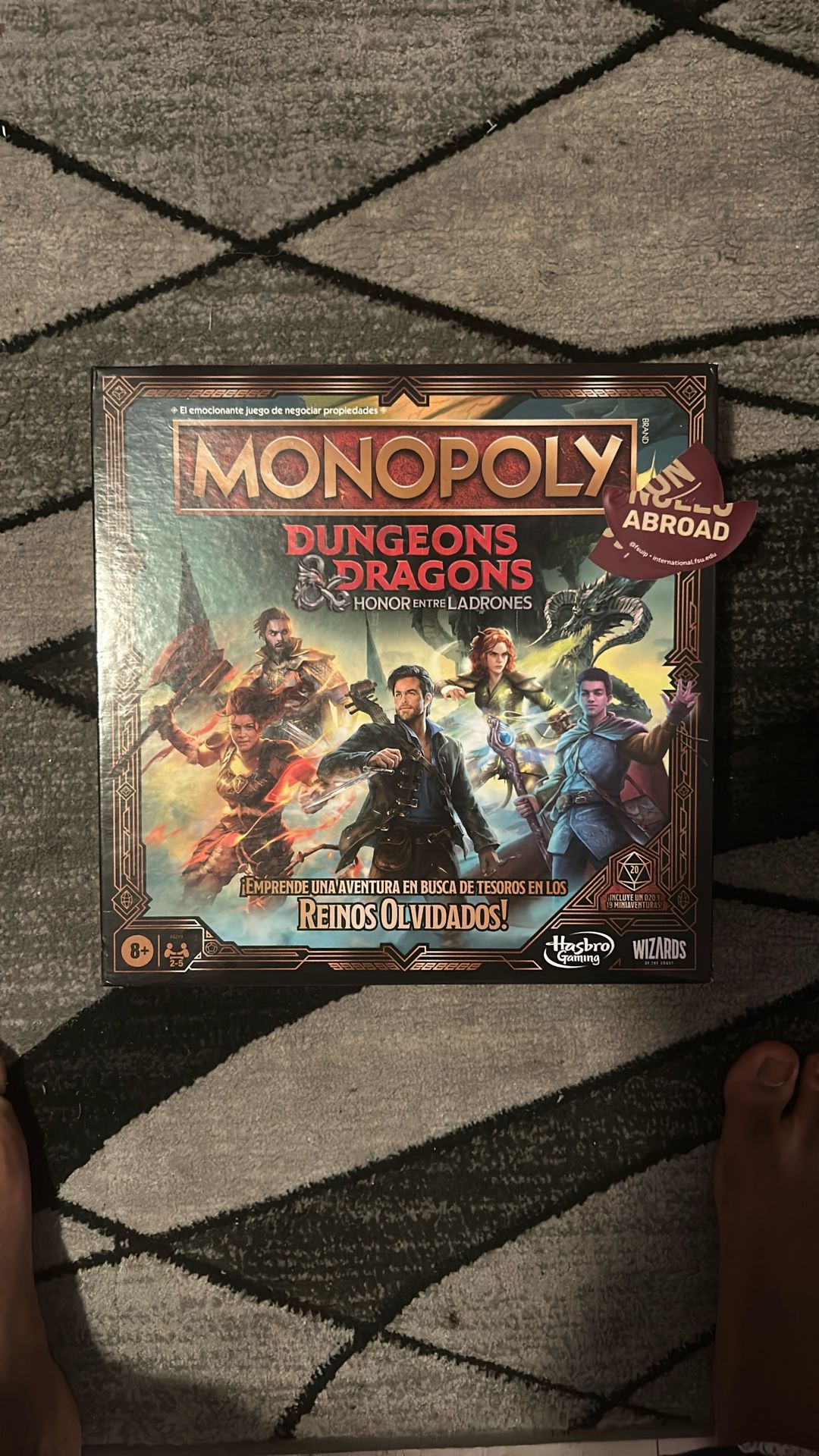 Dungeons And Dragons Monopoly (Spanish)