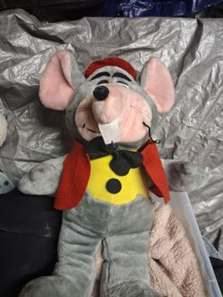 Original 1988 Showbiz Pizzeria Chuck-E-Cheese Plush Toy.
