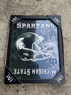 Photo of Michigan State Spartans football helmet