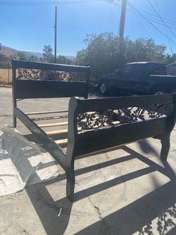 Queen size bed frame