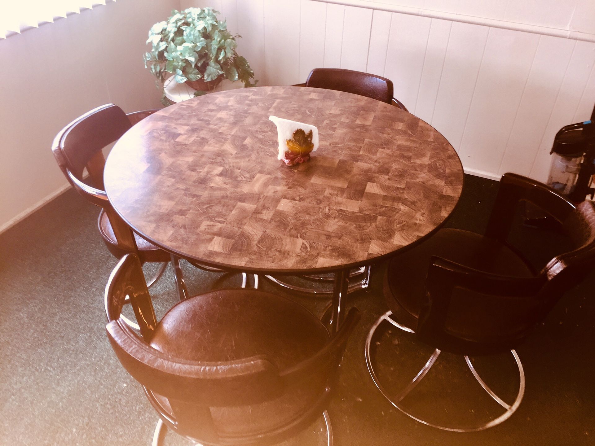 Vintage 70’s Daystrom Dining Dinette Table and Chairs