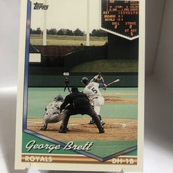 1994 Topps George Brett Kansas City Royals Card #180