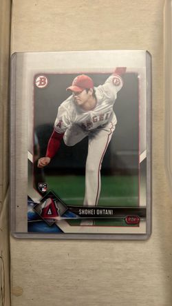 Shohei Ohtani Rookie Bowman Card