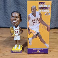 Kobe Bryant Retirement Season Bobblehead 