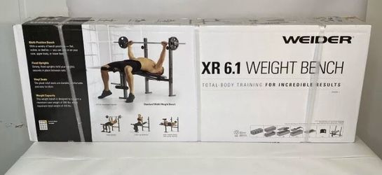 Weider adjustable weight bench 6.1