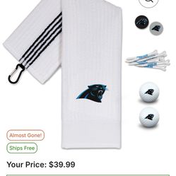 Carolina Panthers Golfing Gift Set