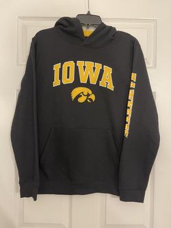 Brand New Youth XL Iowa Hawkeyes Hoodie – Stitched Lettering