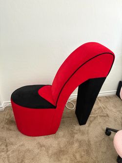 High heel chair