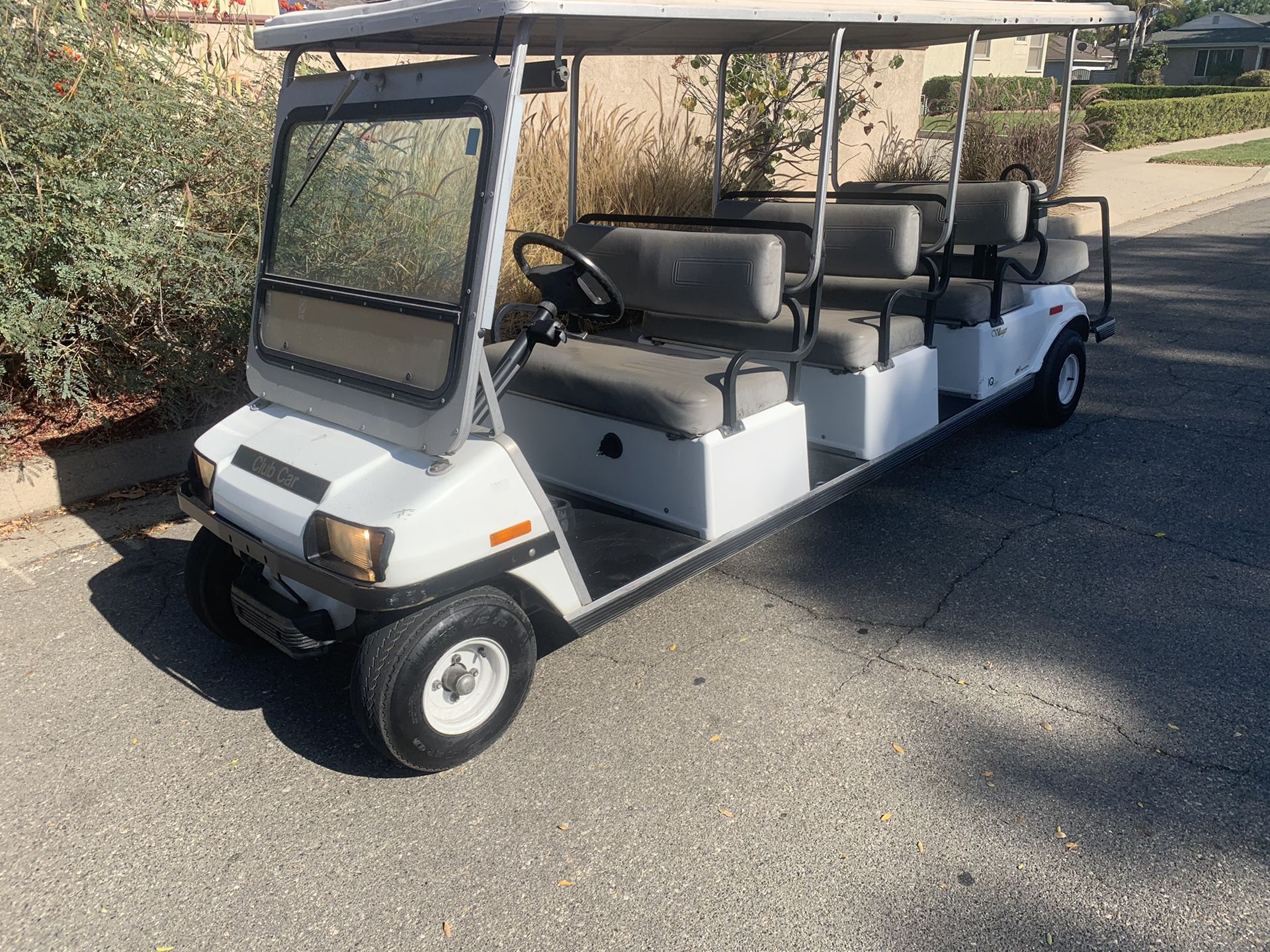 Club car golf cart 8 passenger limo