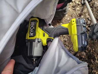 Ryobi one battery powered impact wrench