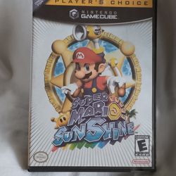 Super Mario Sunshine Nintendo GameCube Tested No Manual