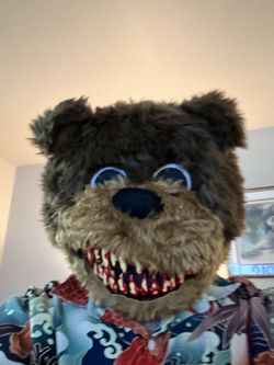 Knockoff Freddy fazbear mask with teeth action