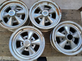 4 Cragar Rims 14 x 6