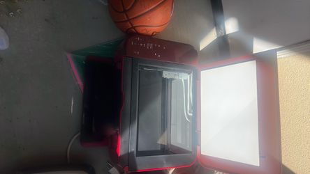 Flashforge FDM 3D Printer Red and Black