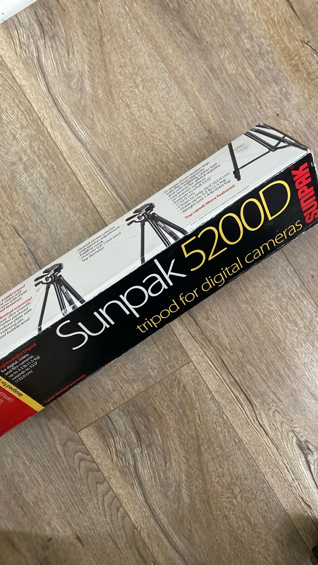 Tripod 52” For Camera and Camcorder