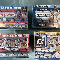 2021-22 And 2024 NBA Mega Boxes 