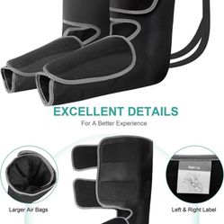 Air Compression Leg, Calf And Foot Massager