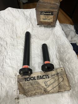 BRANICK AUTO SPECIALTY TOOLS 2-PIECE LOCKNUT REMOVAL SET 3 + 4 PIN # GMW-594