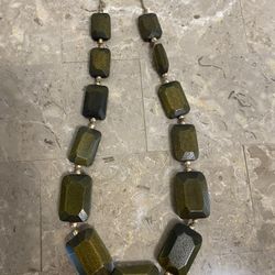 Chunky Wood Carved Necklace REDUCED To  $5
