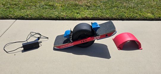 Onewheel+xr with upgrades including brand new tire