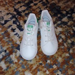 Brand New Boys Green And White Adidas