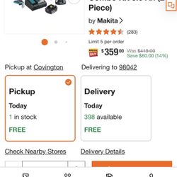 Makita Drill Driver Kit