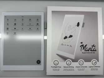 Supernote manta a5x2 enote ereader