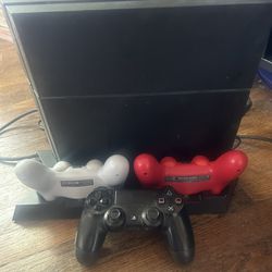 PS4 With Controllers 