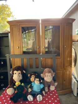 Available Glass and solid wood showcases