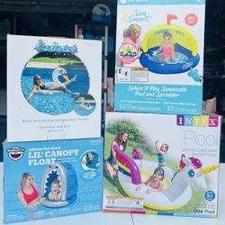 Brandnew Pool Items! 