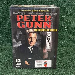 Peter Gunn: The Complete Series DVD 12 Disc Set Craig Steven’s Bernardi Albright 