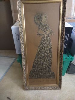 Brass Rubbing Lady Margaret Peyton