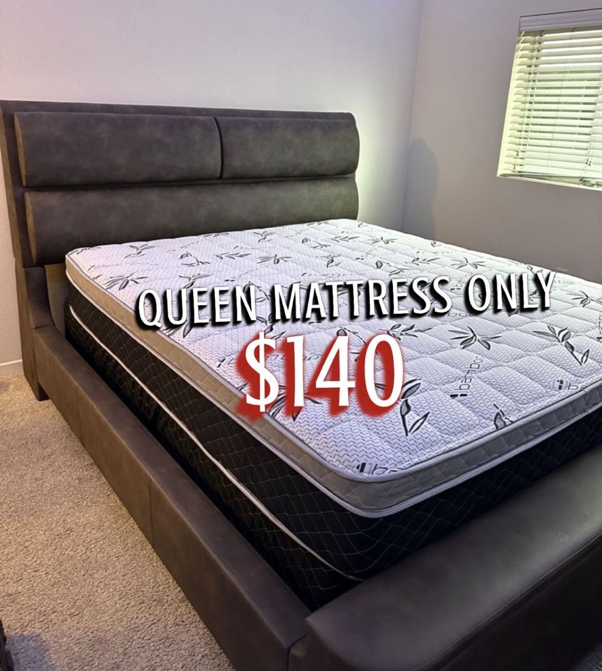New Queen Mattress Only $140