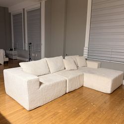 Off-White Cloud Sectional Couch