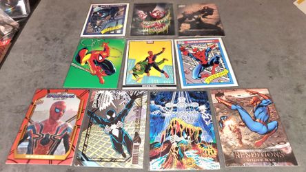 Marvel Spider-Man Trading Cards Lot of 20