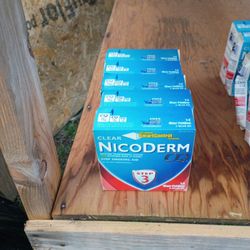 5 Boxes Of Nicoderm 14 Clear  Patches Step 3