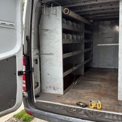 Van Work Shelves 