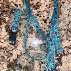 Dog Leash And Collar 