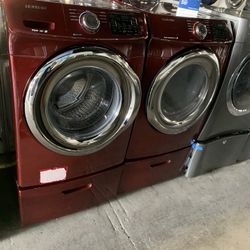 Samsung Front Load Washer And Dryer Set 