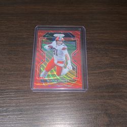 2021 Panini Prizm Austin Hooper Red Wave Prizm /149